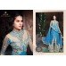 Blue ZOYA SAPPHIRE WEDDING WEAR DESIGNER DRESS